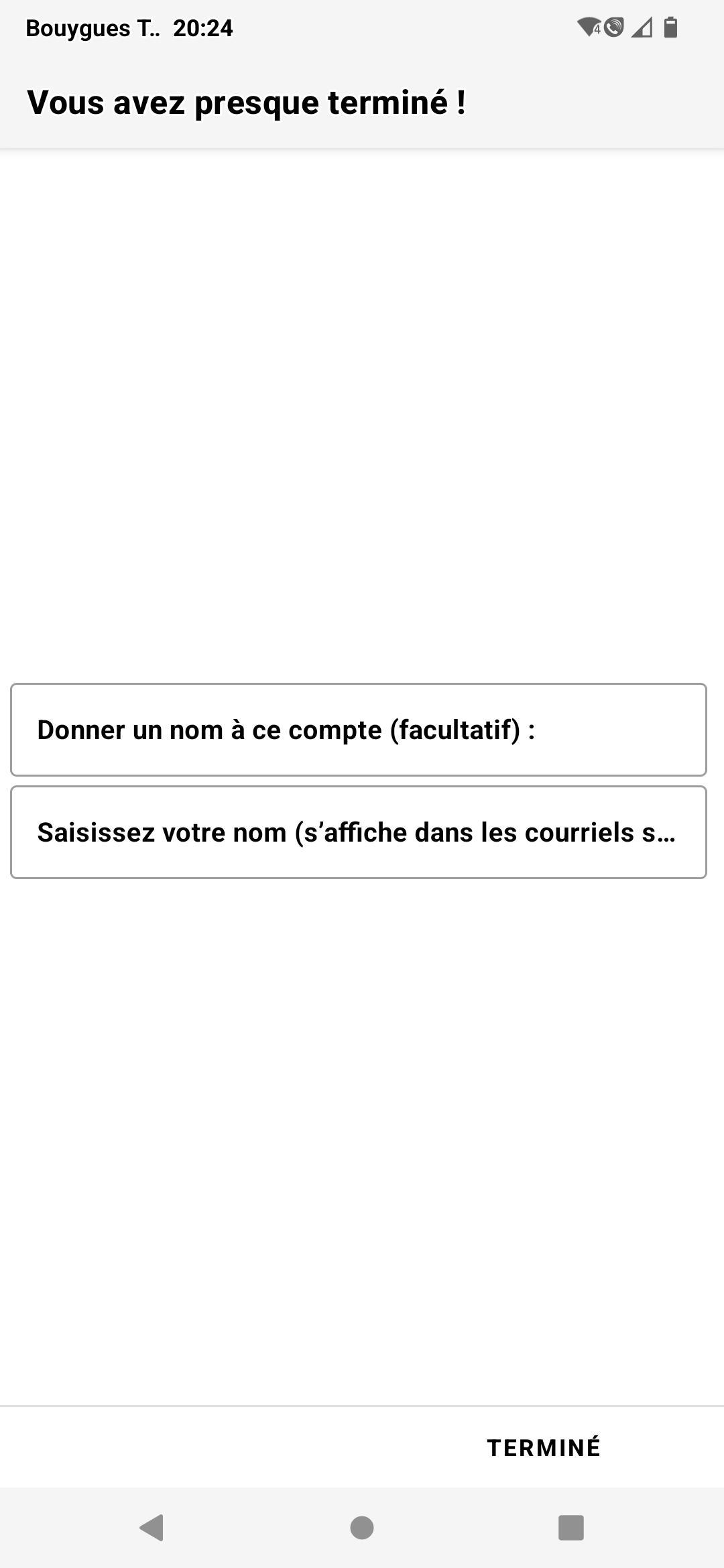email mobile