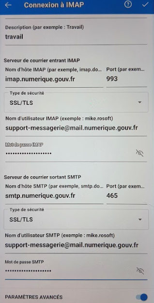 email mobile