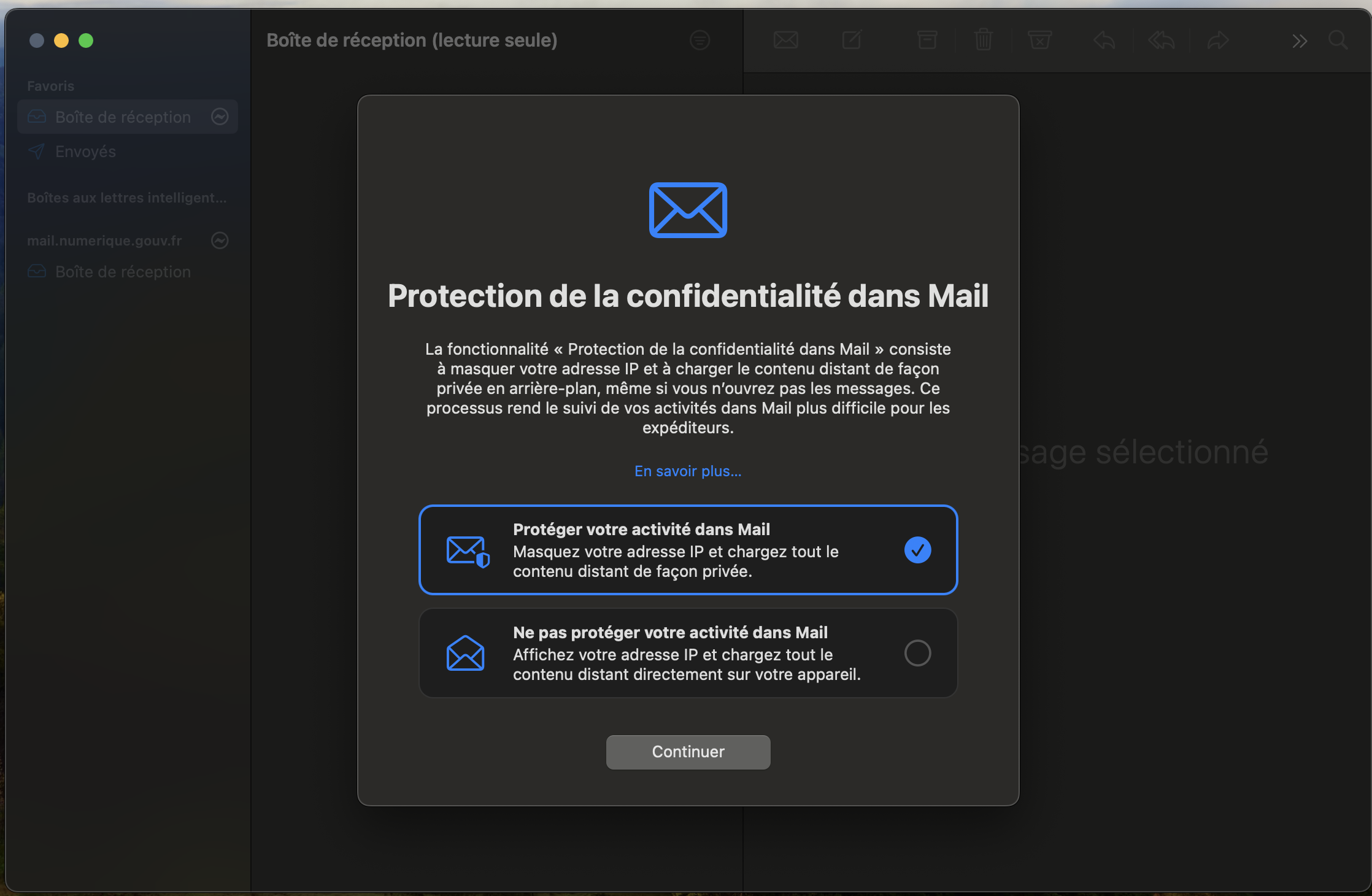 renseigner email